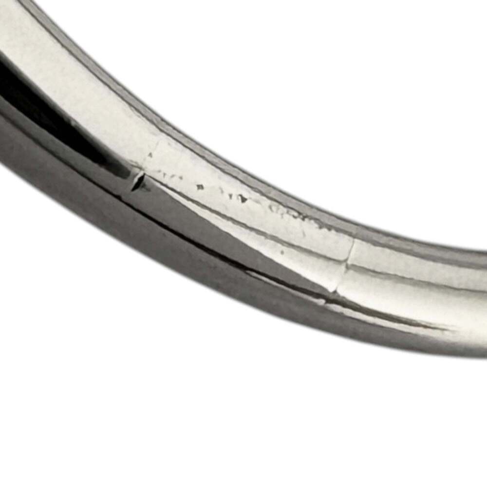 CARTIER Silver Diamond Ring - Picture 9 of 10